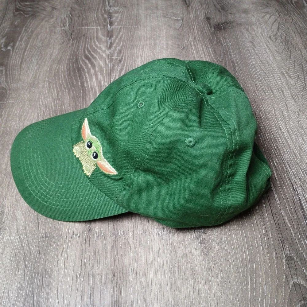 Baby Yoda Hat Cap Adjustable‎ Embroidered Disney Star Wars The Mandalorian HA